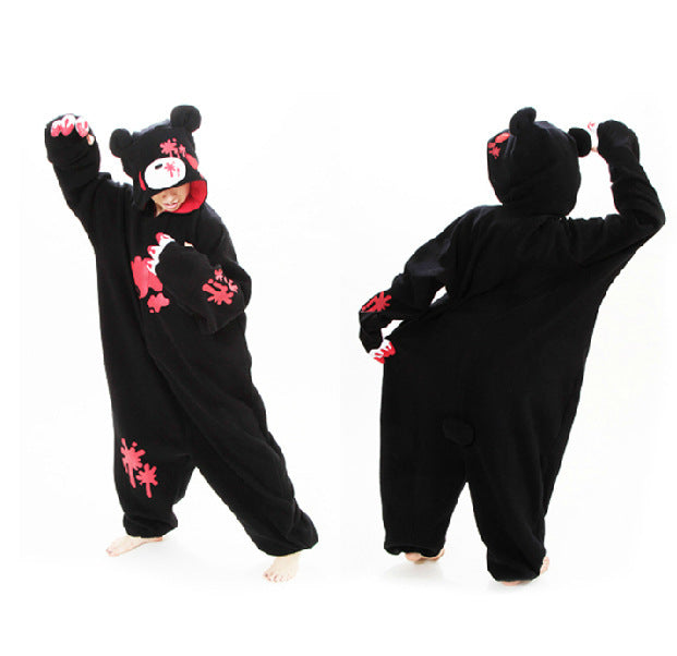 Cute Bloody Bear One-piece