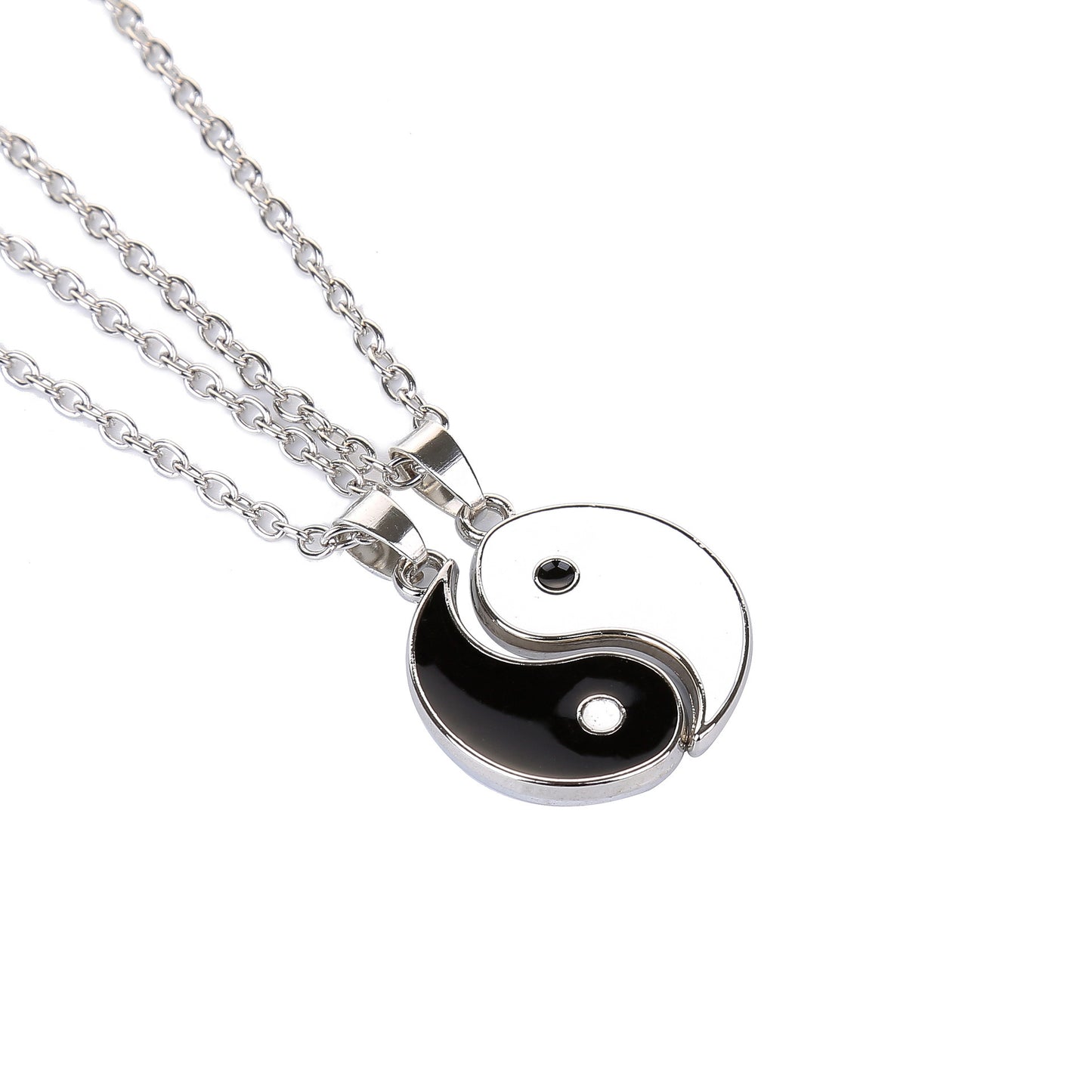 Bagua Yin Yang Pendant Couple Necklace