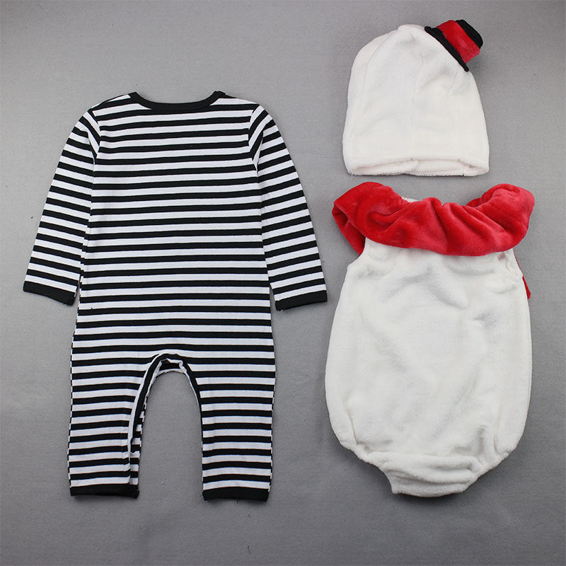 Christmas snowman costume jumpsuit