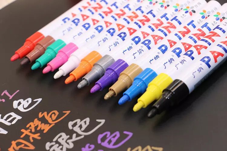 Colorful Waterproof Pen CD Metal Permanent Paint