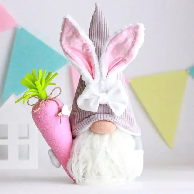 Easter Faceless Doll Decoration Bunny