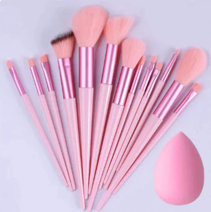 Makeup Brush Set Handle