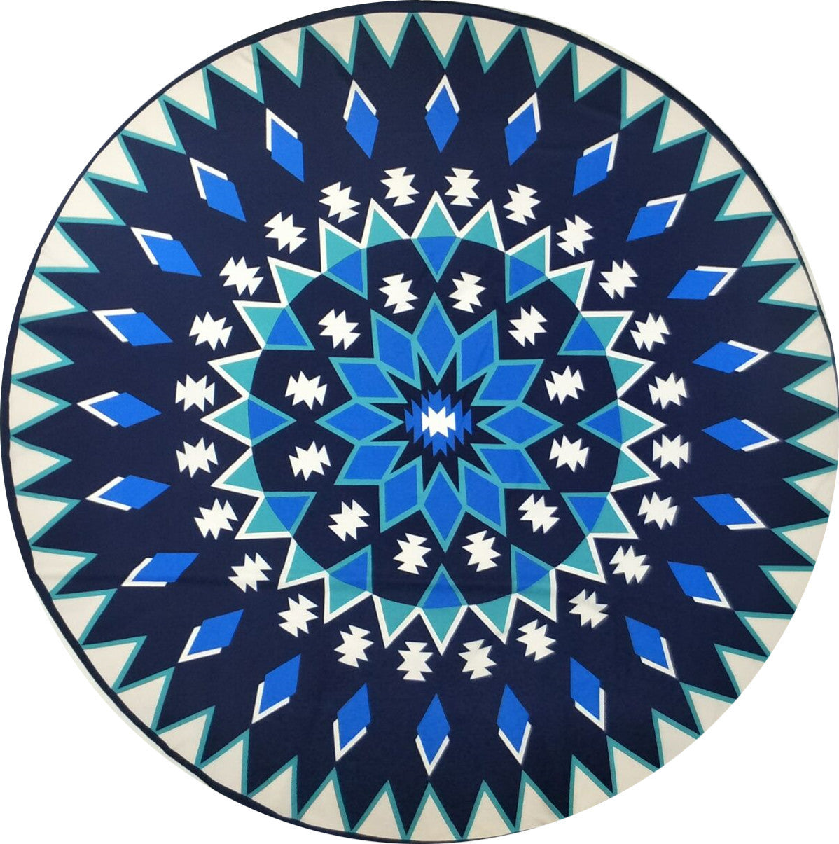 Round beach towel