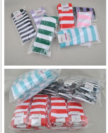 Stockings ladies over knee socks Japanese thigh socks striped high socks socks