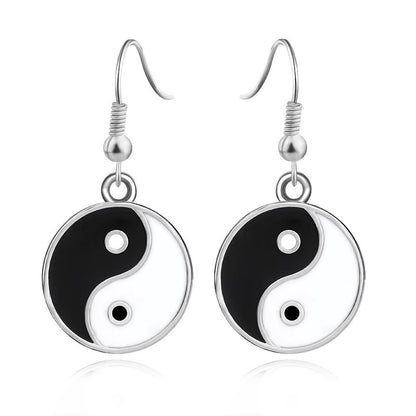 Tai Yin Yang Bagua Earrings