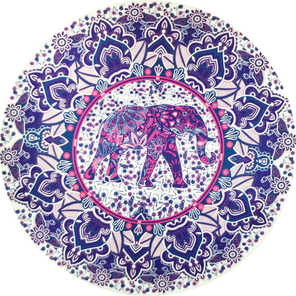 Round beach towel