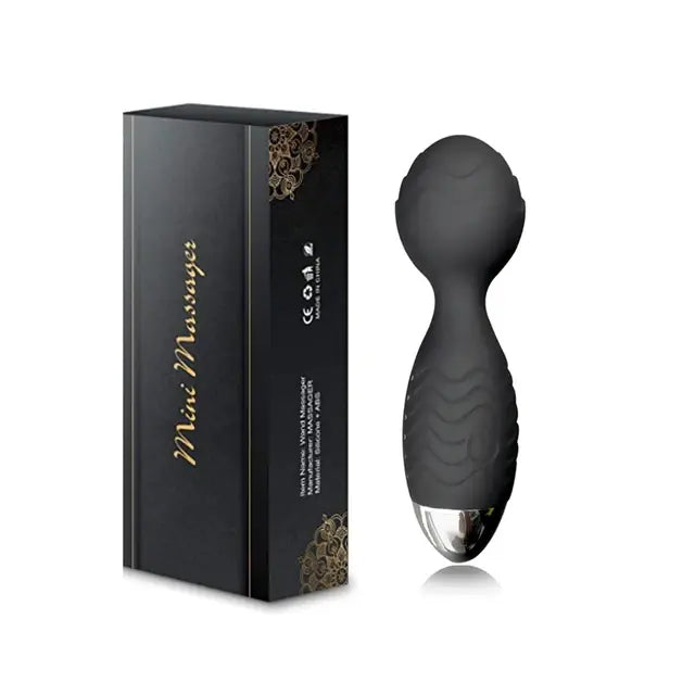 20 Pulsating Patterns and 8 Fierce Speeds Rechargeable Silicone Vibrator Sex Toy Wand Massager Clitoris Stimulator Vibrators