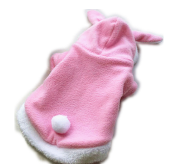 Pet Cat Clothes Mascotas Costume Clothes For Pet Hoodies Cute Rabbit Cat Clothing Puppy Fleece Warm Pet Cat Jacket