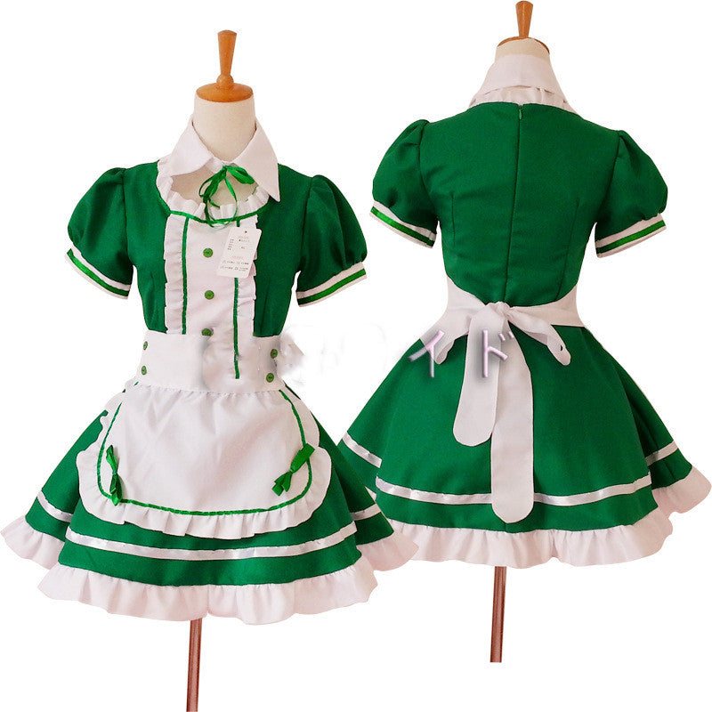 Maid Anime costume - Multiple colors