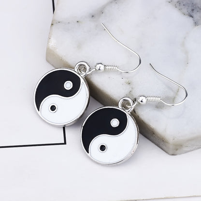 Tai Yin Yang Bagua Earrings