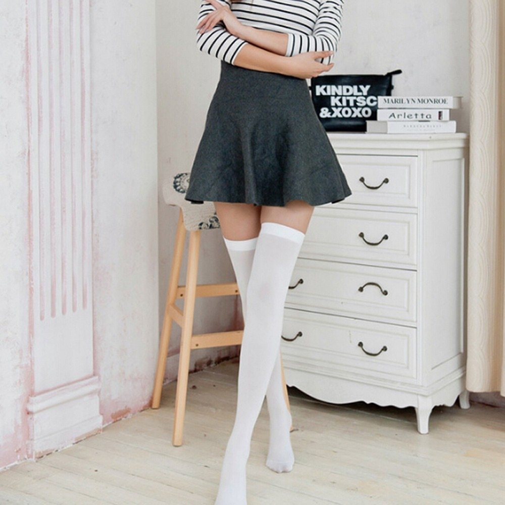 Long stockings velvet high tube student princess socks dance socks over the knee thigh lengthening