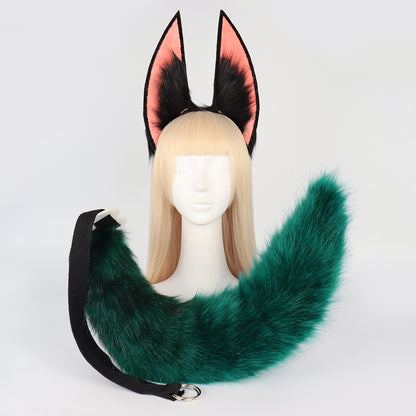 Simulation Plush Sumitinari Animal Ears Headband Comic Show Cosplay Fox Ear And Tail Accessories