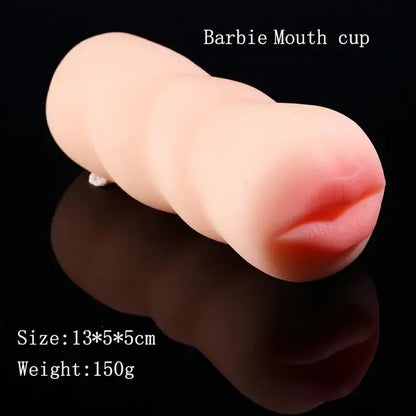 Male Masturbators Soft Realistic Vagina Sex Toys for Men Blowjob Doll Silicone Artificial Pocket Pussy Masturbation Cup Sex Shop