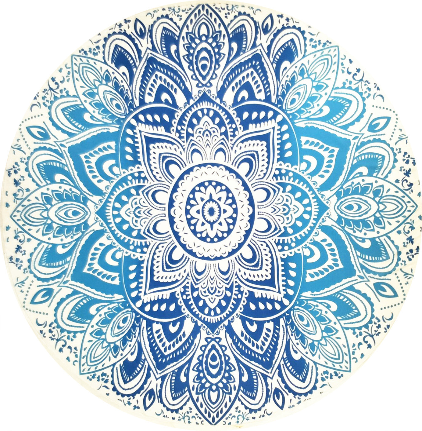 Round beach towel