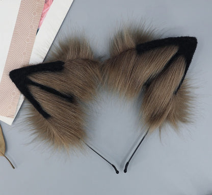 Feline Cosplay Animal Ears Beast Tail Suit