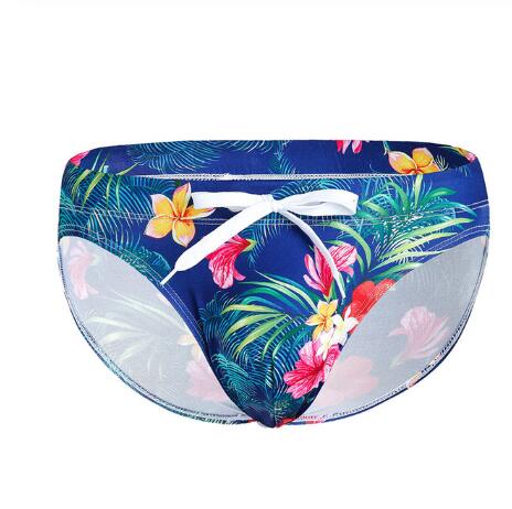 Man Leopard Swimsuit Trunks Swimsuit Male Swimsuit Briefs