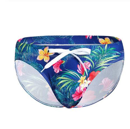 Man Leopard Swimsuit Trunks Swimsuit Male Swimsuit Briefs