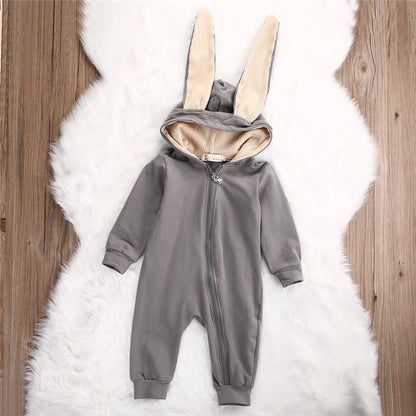 Rabbit Ears Baby Romper