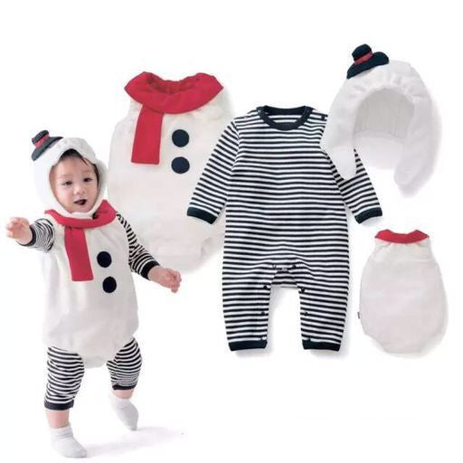 Christmas snowman costume jumpsuit