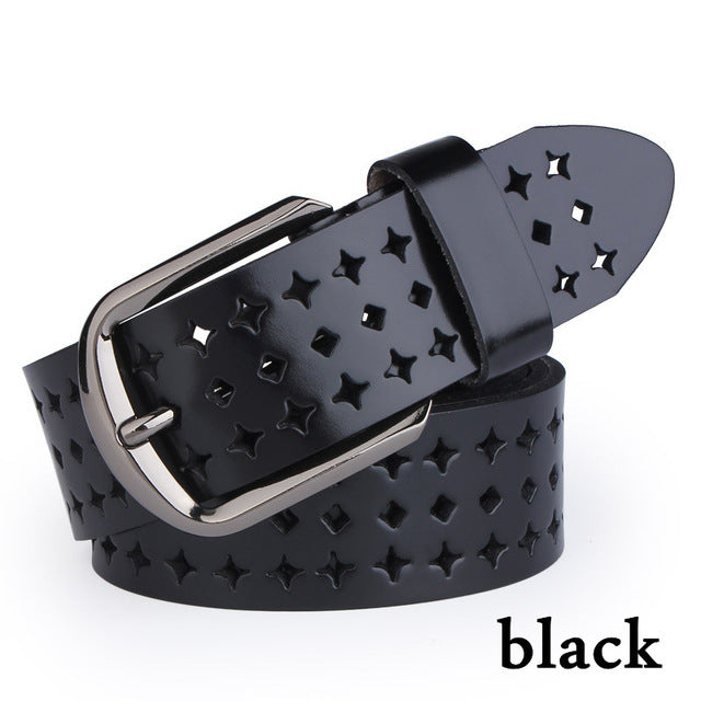 Pin buckle belt belt