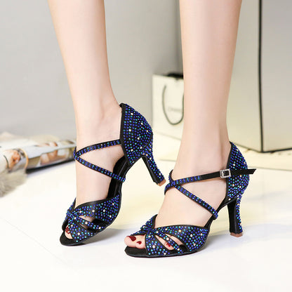 Diamond high heels