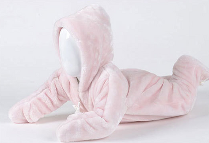 Coral Fleece Full Moon Baby Costume