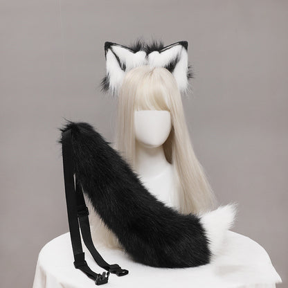 Feline Cosplay Animal Ears Beast Tail Suit