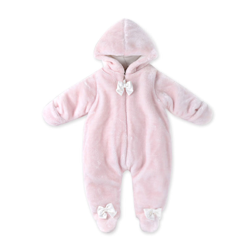 Coral Fleece Full Moon Baby Costume