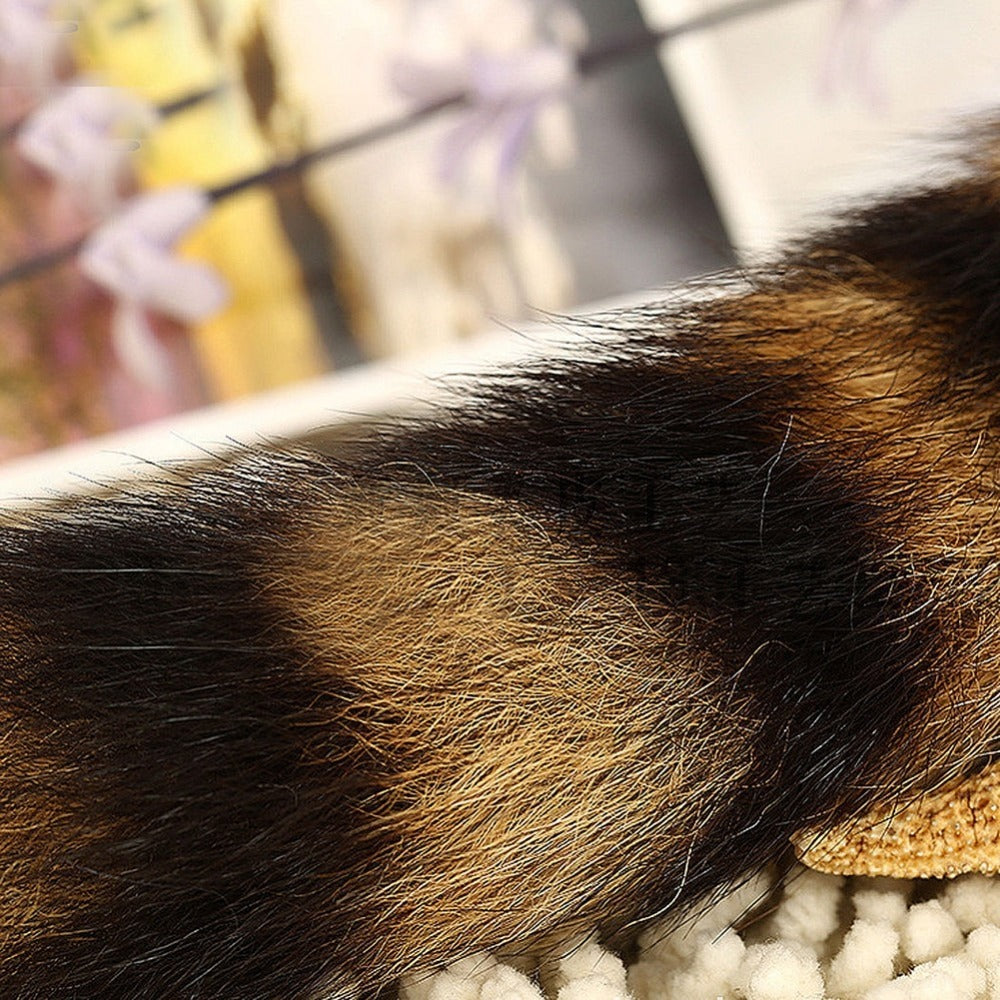 Raccoon tail water raccoon tail pendant