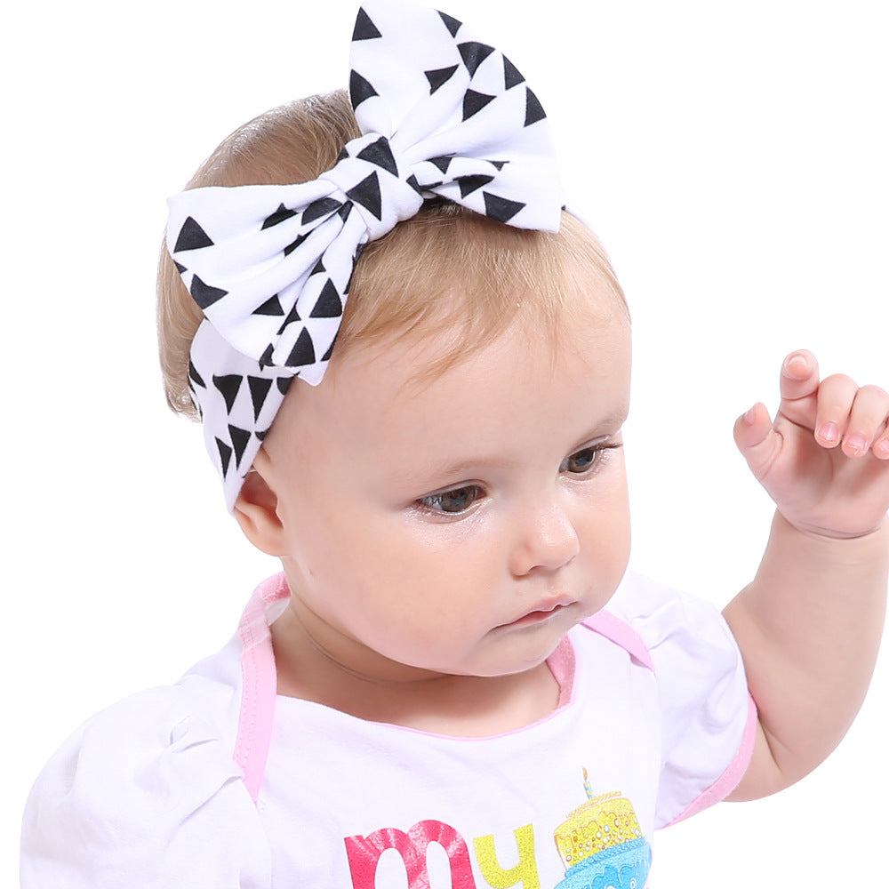 Baby Bowknot Bunny Ears Hair with Headband