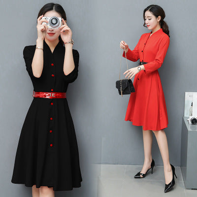 Long sleeved winter dresses