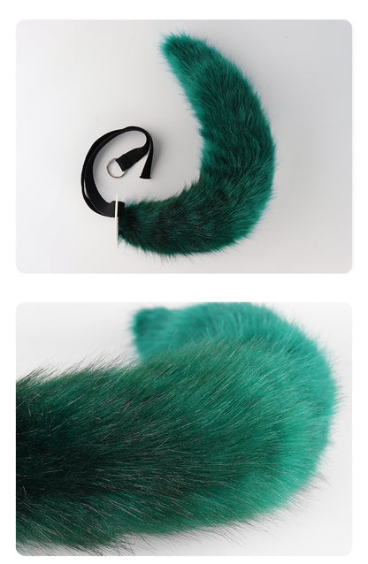 Simulation Plush Sumitinari Animal Ears Headband Comic Show Cosplay Fox Ear And Tail Accessories