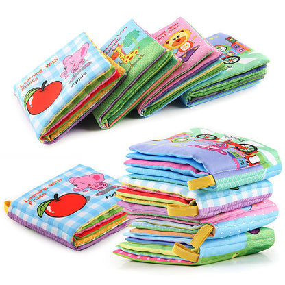 Baby Cloth Book Teaching Aids Development Early Childhood Education Toys