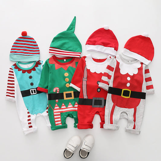 Baby Christmas costume romper