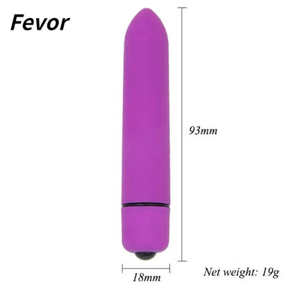 Mini Bullet Vibrator Vaginal Massage Dildo Vibrador Sex Toys for Women G-Spot Vibrating Clitoris Stimulator Pocket Rocket