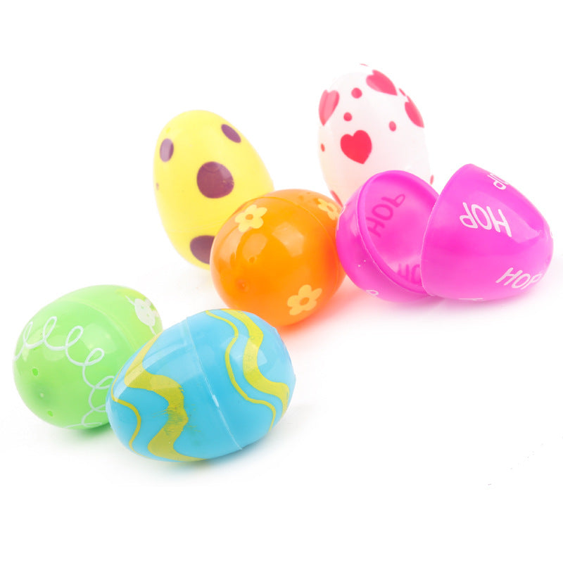 Color Egg Shell Open Egg Toy