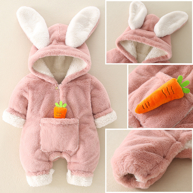 Bunny super cute cute net red baby clothes