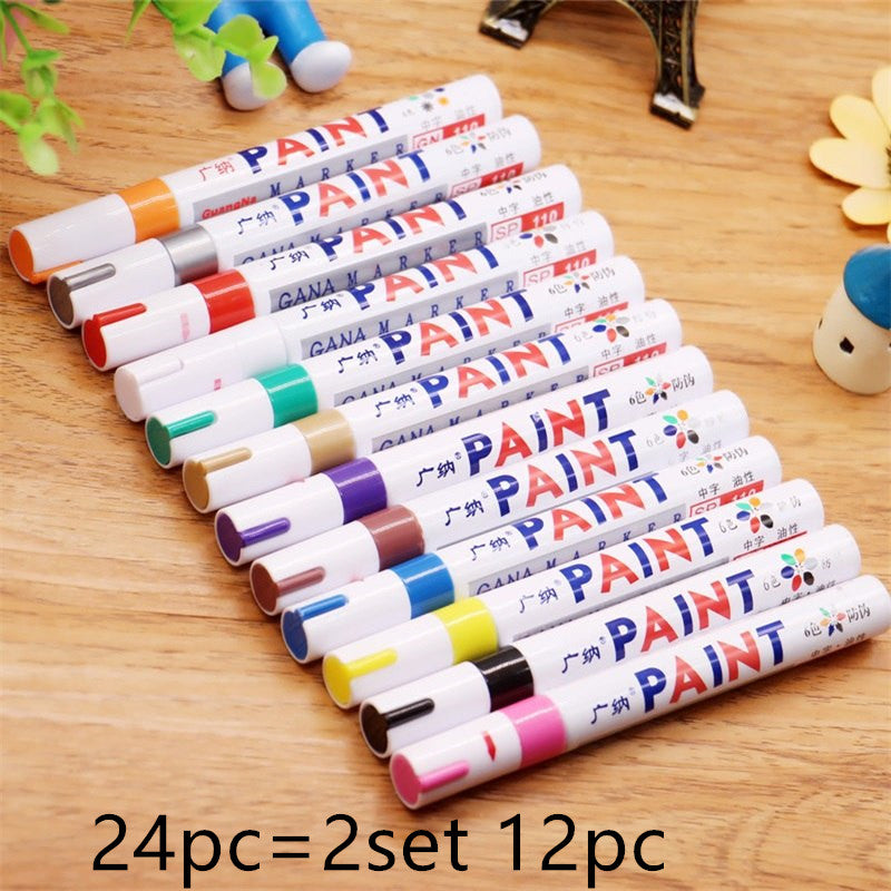 Colorful Waterproof Pen CD Metal Permanent Paint