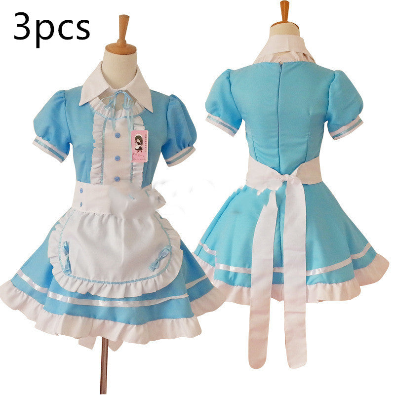 Maid Anime costume - Multiple colors