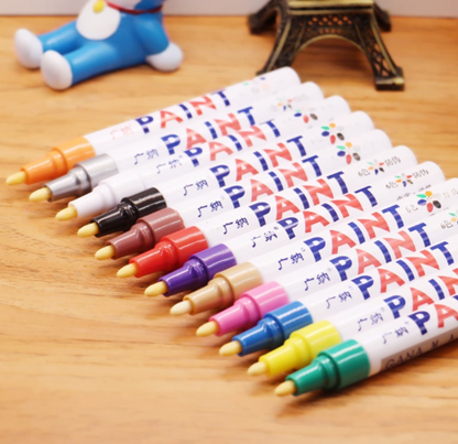 Colorful Waterproof Pen CD Metal Permanent Paint