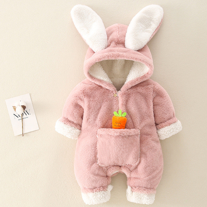 Bunny super cute cute net red baby clothes