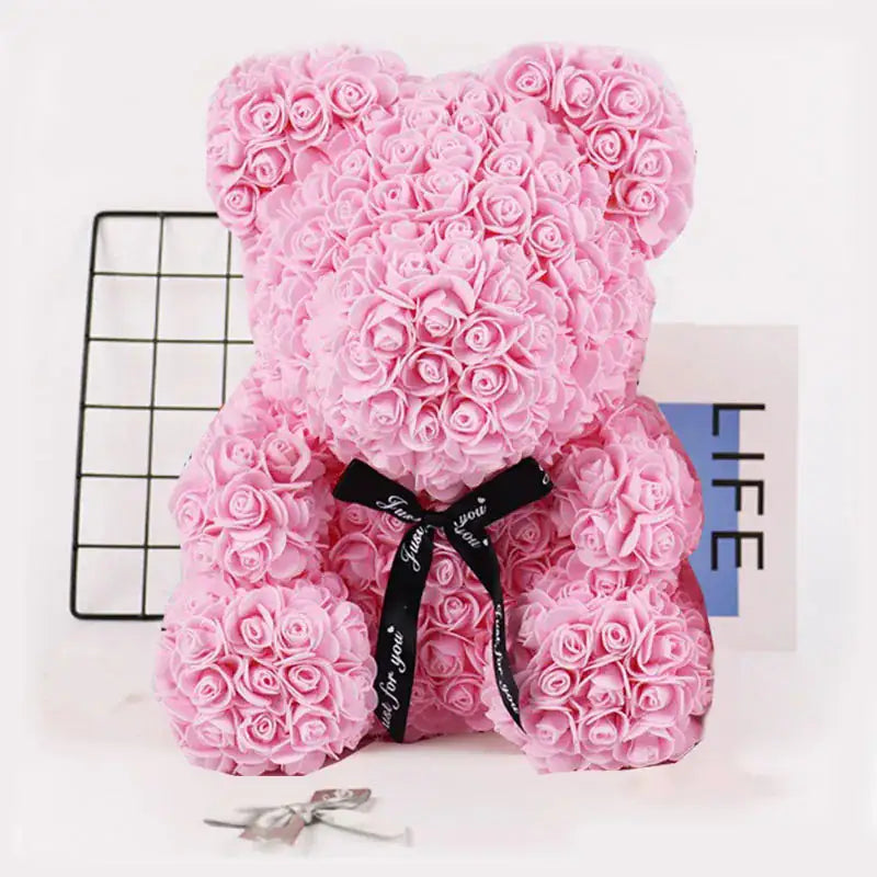 Valentine's RoseBloom Bear