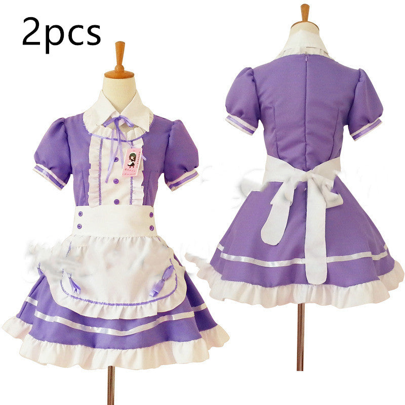 Maid Anime costume - Multiple colors