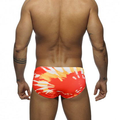 Mens Flame Trunks Hot Spring Swimsuit