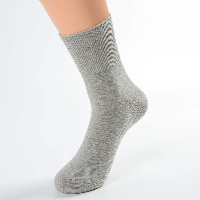 Men's Fashion Double Needle Loose-fitting Thigh-high Socks