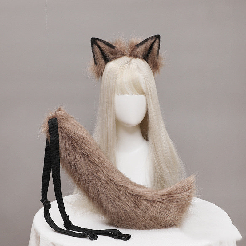 Feline Cosplay Animal Ears Beast Tail Suit