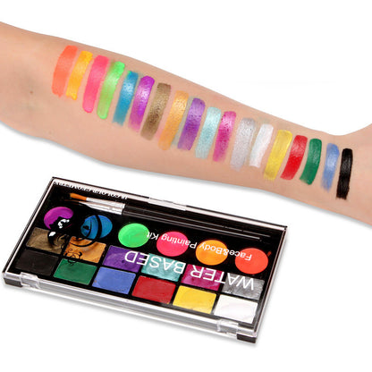 18 Colors Halloween Cosmetics Body Paint