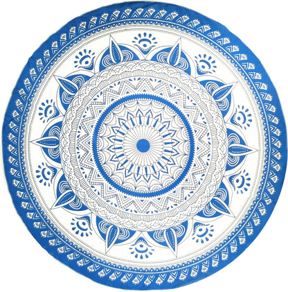 Round beach towel