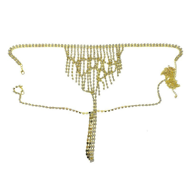 Rhinestone Sexy Lingerie Suit Body Chain