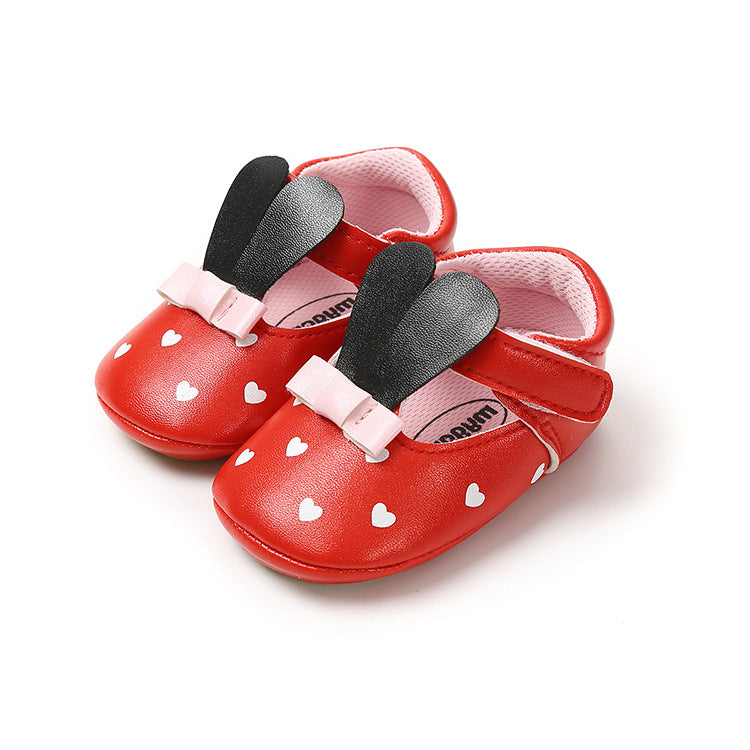 Bunny Baby Soft-soled Toddler Shoes Rubber Sole